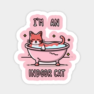 I'm an Indoor Cat Sticker